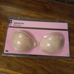 Elegant Beige Adhesive Bra